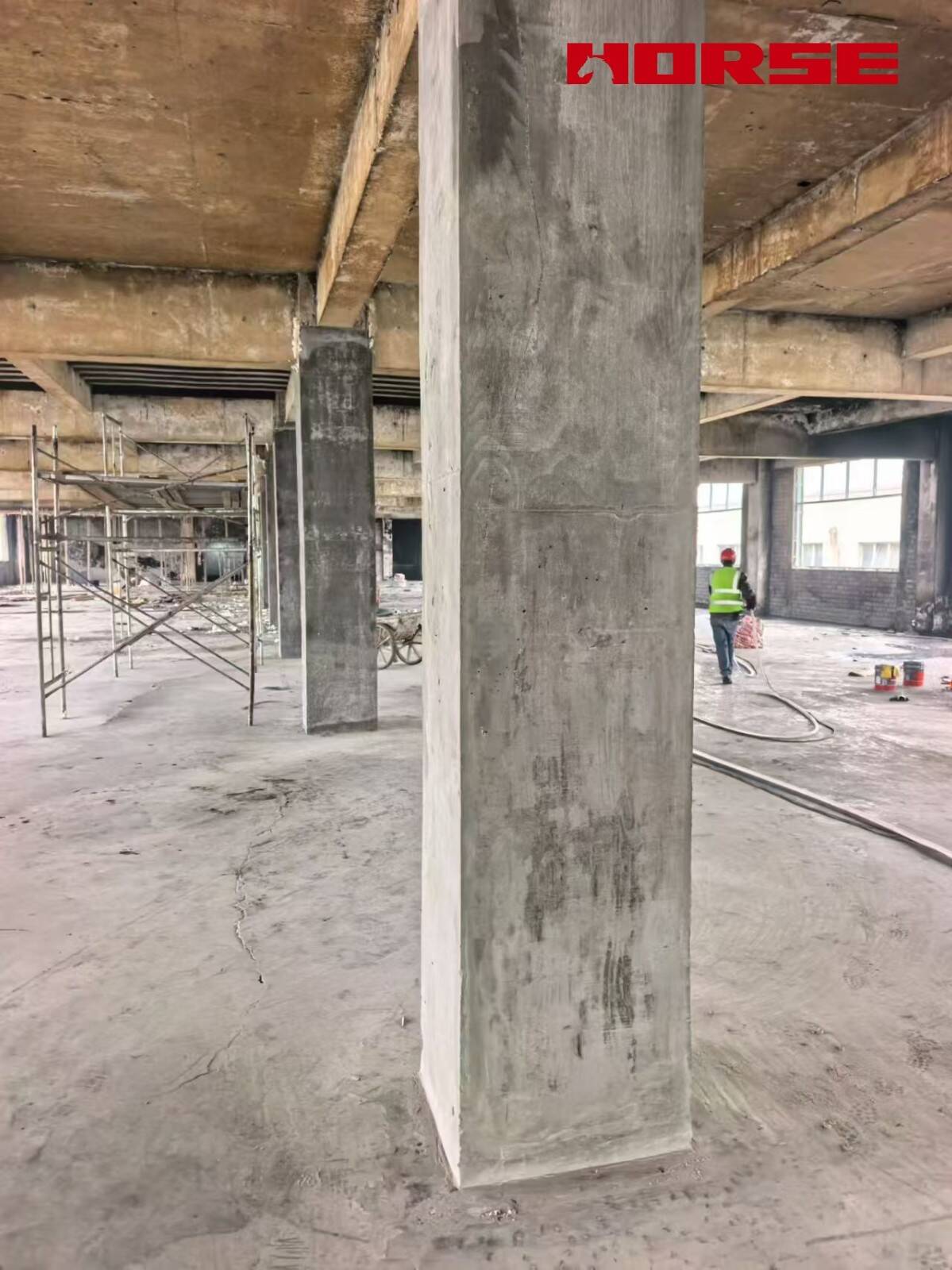 Repair and Reinforcement of Industrial Factory Structures Damaged By Fire