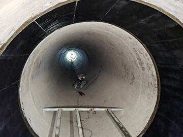 PCCP Rehabilitation with Carbon Fiber-Reinforced Polymer(CFRP)